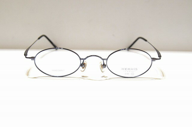 HERHIS(ハーヒス)3189 col.17ヴィンテージメガネフレーム新品めがね眼鏡サングラスメンズレディース男性用女性用サンコバルトクラシック