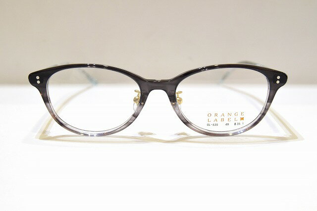 ORANGE LABEL オレンジレーベル OL-535 col.3 ヴィンテージメガネフレーム新品めがね眼鏡サングラスメンズレディース男性用女性用