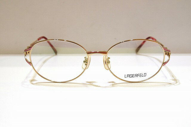 Karl LAGERFELD(カールラガーフェルド )88-0013 col.1ヴィンテージメガネフレーム新品めがね眼鏡サングラスメンズレディース男性用女性用