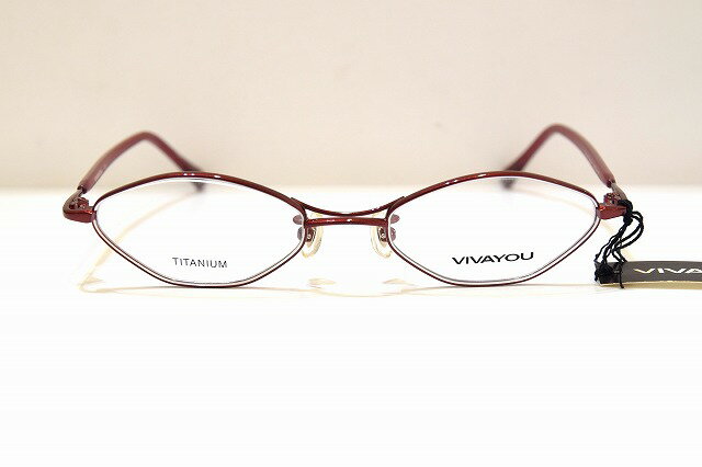 VIVAYOU(ヴィヴァユー)VY502 col.2ヴィンテージメガネフレーム新品めがね眼鏡サングラスメンズレディース男性用女性用日本製(4)