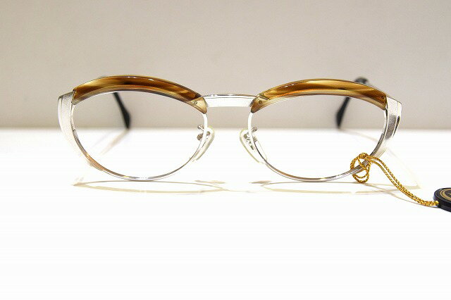 SK No.105 Wヴィンテージメガネフレーム新品めがね眼鏡サングラスメンズレディース男性用女性用60’Sブロー