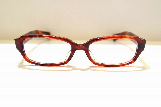 銘品晴夫作? ME-82? col.3 手作りメガネフレーム新品めがね眼鏡サングラスメンズレディース男性用女性用職人手作り鯖江クラシックセルロイド(4)