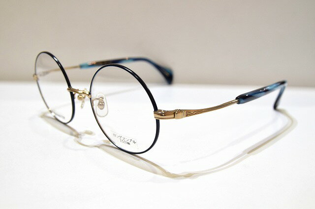 G4 Old & New 3651 col.G/NV メガネフレーム新品めがね眼鏡サングラスメンズレディース男性用女性用ラウンド丸型 2