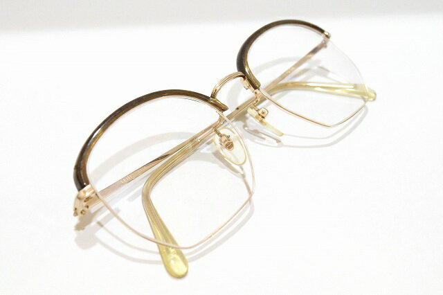 KENT（ケント）8128 col.01ビンテージメガネフレーム新品めがね　眼鏡　サングラス彫金クラシックブローボストン型 3