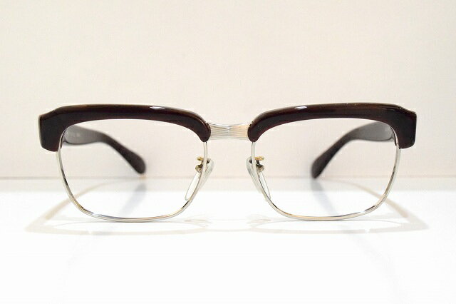 KOOKIGENTRY（ジェントリー）型WEST FENCEメガネフレーム新品サンプラチナセルロイドめがね　眼鏡　サングラスブロー