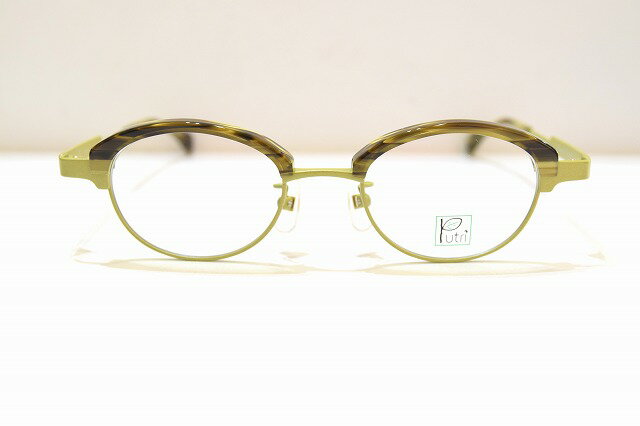 Putri プトゥリ EP-907 col.3 メガネフレーム新品めがね眼鏡サングラスメンズレディース男性用女性用ブロー(4)