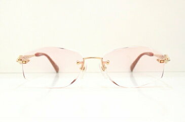PURELE（ピュアレ）RH-822 59メガネフレーム新品ダイヤカットふちなしめがね鯖江眼鏡　サングラス甲府婦人レディース