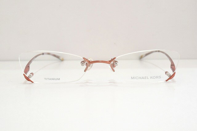 マイケル・コース メガネ メンズ MICHAEL KORS（マイケルコース）MK18204 col.Rメガネフレーム新品めがね眼鏡サングラスふちなしバタフライメンズレディース