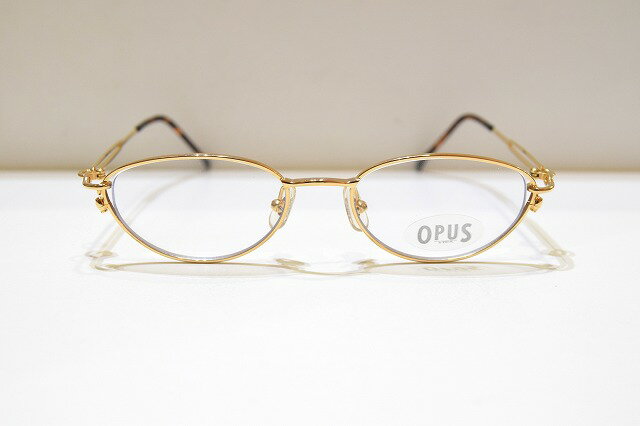 OPUS オーパス OP-14 col.3 ヴィンテージメガネフレーム新品めがね眼鏡サングラスメンズレディース男性用女性用