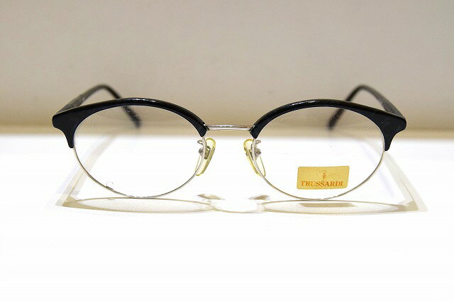 乐天商城 - TRUSSARDI トラサルディ 1512 col.36 ヴィンテージ メガネ フレーム 新品 めがね 眼鏡 サングラス メンズ レディース 男性用 女性用