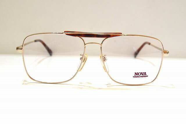 NOVA(ノバ)700 Gヴィンテージメガネフレーム新品めがね眼鏡サングラスメンズレディース男性用女性用ティアドロップ型