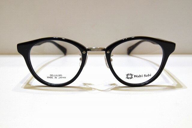Wabi Sabi ワビサビ WS-15210 col.1 メガネフレーム新品めがね眼鏡サングラスメンズレディース男性用女性用セルロイド