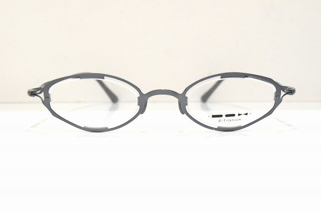 DOX 201 col.BLUヴィンテージメガネフレーム新品めがね眼鏡サングラス軽量軽い近未来メンズレディース日本製ブランド