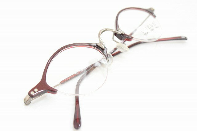 GUESS(ゲス)GU4072 col.RDヴィンテージメガネフレーム新品めがね眼鏡サングラスクラシック軽量メンズレディース