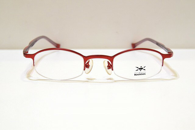 BEAUSOLEIL（ボーソレイユ）M76 ROUヴィンテージメガネフレーム新品めがね眼鏡サングラスメンズレディースおしゃれ