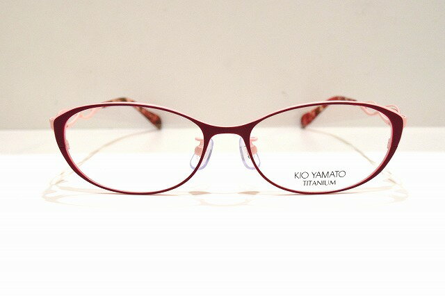 KIO YAMATO（キオヤマト）KT-483J col.01メガネフレーム新品めがね眼鏡サングラスバイカラー掛け心地女性レディース婦人用