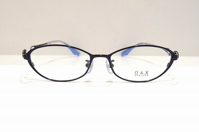 楽天King メガネO&X　NEWYORK　OT-8054Jcol.06メガネフレーム新品めがね眼鏡サングラス婦人レディース女性用日本製チタン芸能人ブランド