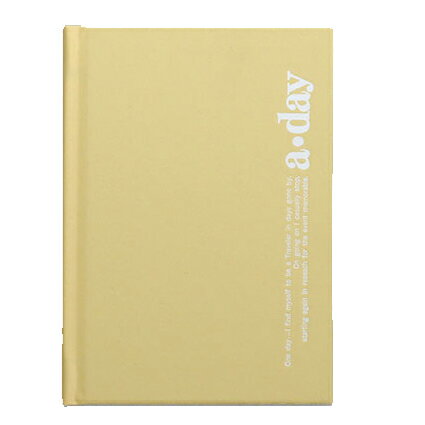 Lサイズデジタルアルバム　a・day　LA−2　イエロー　L判8面　スリッターケース付