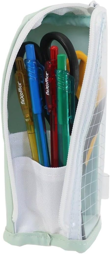 【在庫一掃セール】【新品 雑貨】ミールスタンドペンポーチ ペールグリーン クーリアペンポーチ ペンケース 筆箱 ふでばこ 文房具 文房具入れ ステーショナリー スタンド型 マルチポーチ 雑貨 プレゼント ギフト king-ya-10408348 中古DVDと雑貨のキング屋 サンプル画像3