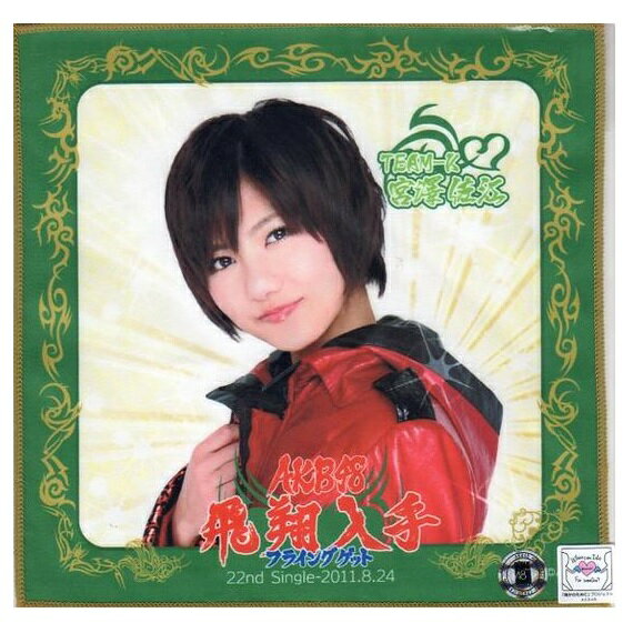 AKB48 宮澤佐江 推しタオル フライングゲット 【中古】未開封品です！