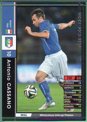 WCCF13-14 アントニオ・カッサーノ 351/385 イタリア 黒カード【中古】