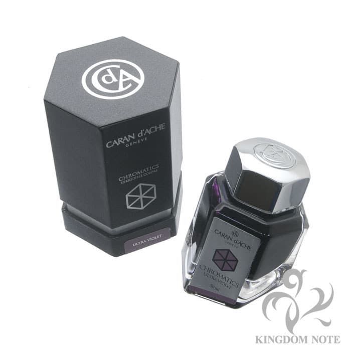 【万年筆 インク】 CARAN d'ACHE カランダッシュ ボトルインク ウルトラバイオレット 50ml 【正規品】