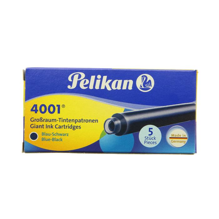 【万年筆 インク】 Pelikan ペリカン カートリッジインク GTP/5 5本入り ブルーブラック 【正規品】