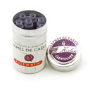【万年筆 インク】 J.HERBIN エルバン カートリッジインク HB20178 ラム・ド・カシス 6本入 【正規品】