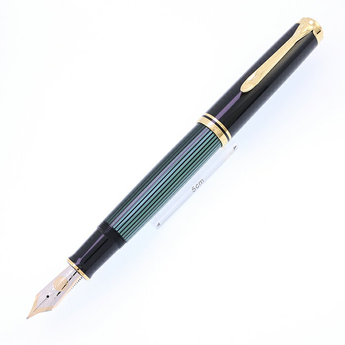 Pelikan ペリカン 万年筆 スーベレーン M1000 グリーンストライプ 【正規品】【smtb-f】