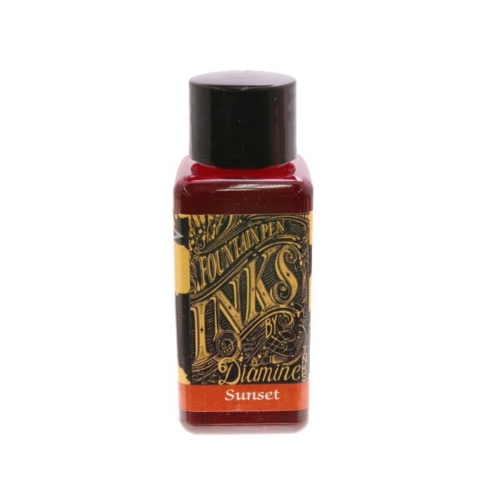 【万年筆 インク】 DIAMINE ダイアミン ボトルインク サンセット 30ml【正規品】