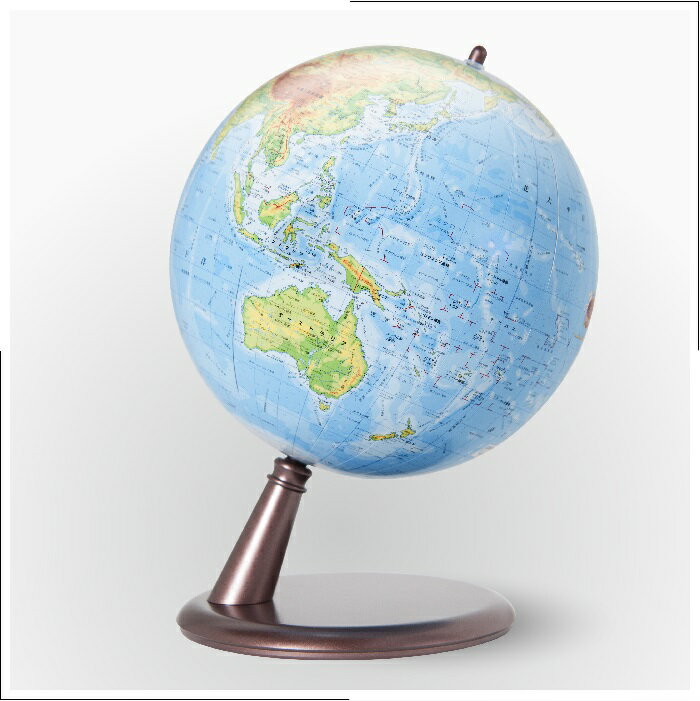 WATANABE 渡辺教具製作所 地球儀 コンティネンツ 地勢タイプ プラスチック台 (No.2001) 【正規品】【メーカー取寄せ品】【smtb-f】