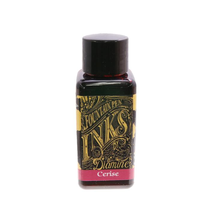 【万年筆 インク】 DIAMINE ダイアミン ボトルインク セリーズ（Cerise） 30ml 【正規品】