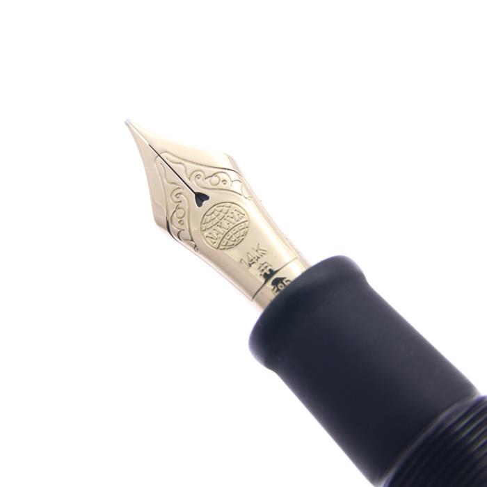 【ポイント5倍】【送料無料】NAKAYA中屋万年筆万年筆シガーモデルポータブルサイズパルメット(炭粉仕上げ)中字【正規品】【smtb-f】