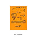 RHODIA ロディア NO.11用カバー フランセ vol.2 「Sports」 オレンジ 【正規品】