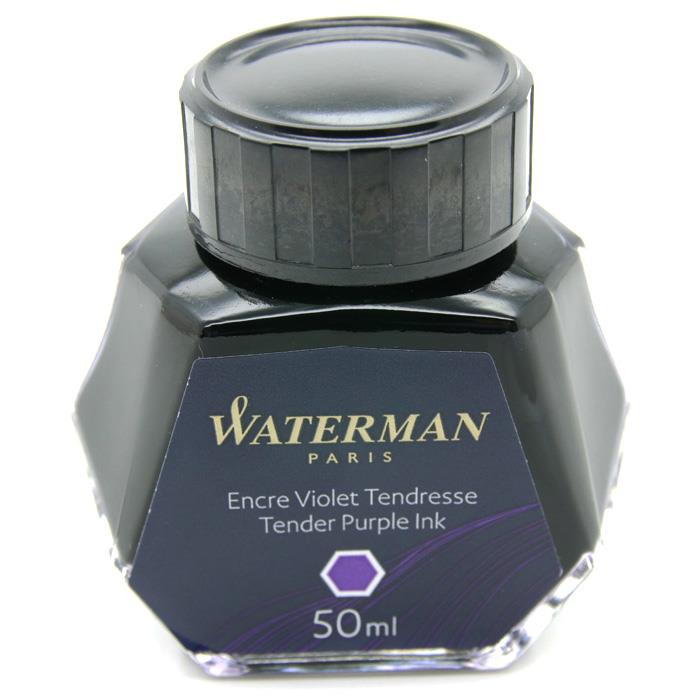 【万年筆 インク】 WATERMAN ウォーターマン ボトルインク パープル 50ml 【正規品】