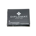【万年筆 インク】 DIPLOMAT カートリッジインク ブラック 6本入り 【正規品】