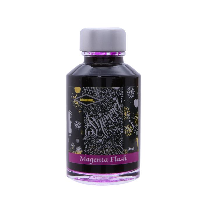 【万年筆 インク】 DIAMINE ダイアミン シマーリングインク マゼンタフラッシュ（Magenta Flash） 【正規品】