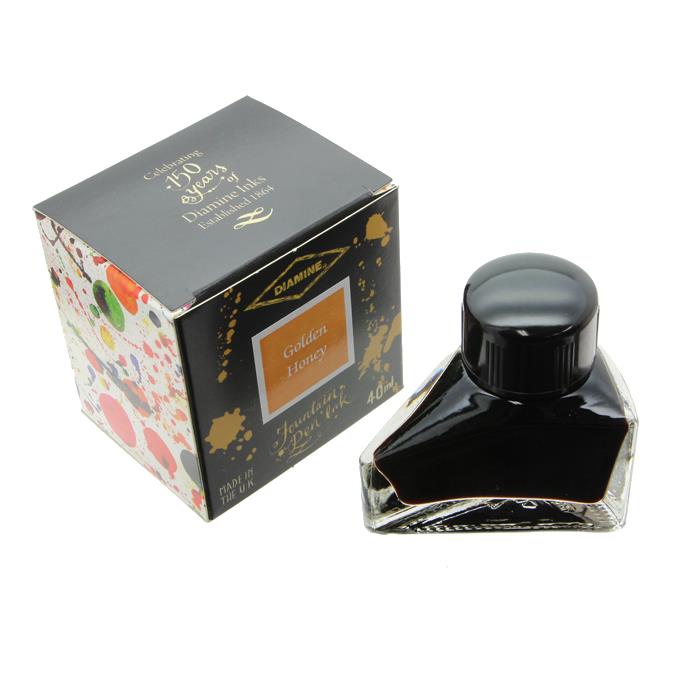 【万年筆 インク】 DIAMINE ダイアミン ボトルインク アニバーサリーコレクション ゴールデンハニー(Golden Honey) 40ml 【正規品】