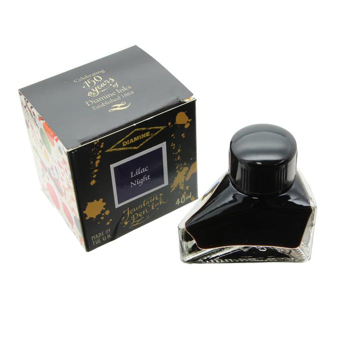  DIAMINE ダイアミン ボトルインク アニバーサリーコレクション ライラックナイト(Lilac Night) 40ml 