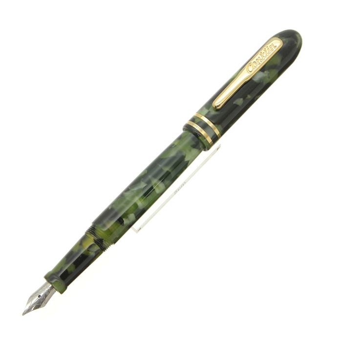 コンクリン CONKLIN コンクリン 万年筆 シンメトリック マラカイト 【正規品】【smtb-f】