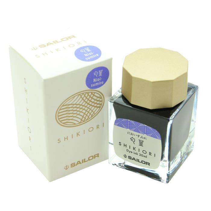 【万年筆 インク】 SAILOR セーラー ボトルインク SHIKIORI [四季織] 十六夜の夢 匂菫 20ml【正規品】 3