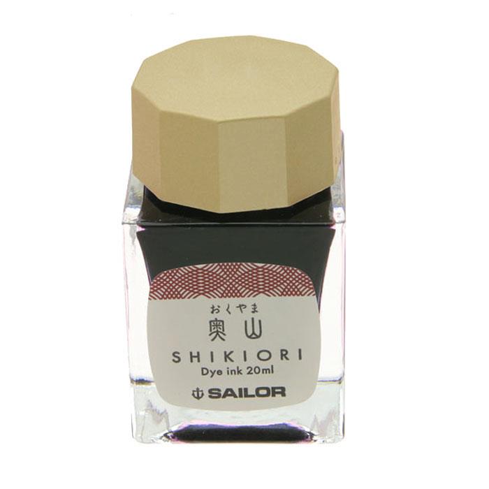 【万年筆 インク】 SAILOR セーラー ボトルインク SHIKIORI [四季織] 十六夜の夢 奥山 20ml 【正規品】