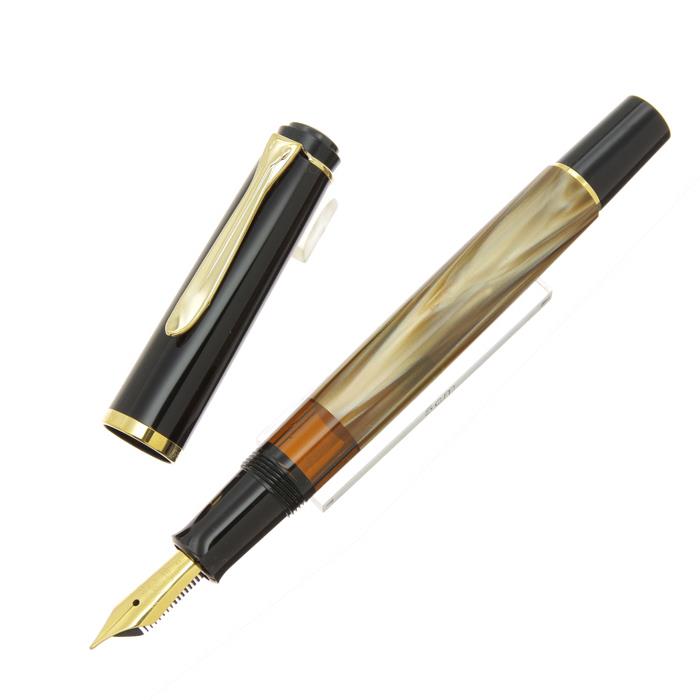 Pelikan ペリカン 万年筆 クラシック M200 マーブルブラウン 【正規品】 kingdomnote-10098438 キングダムノート楽天市場店 サンプル画像3