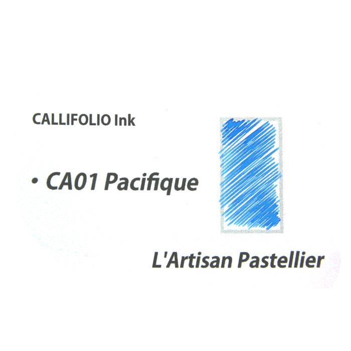 【万年筆 インク】 L'Artisan Pastellier ラルティザン パストリエ ボトルインク カリフォリオインク パシフィック 35ml 【正規品】 2