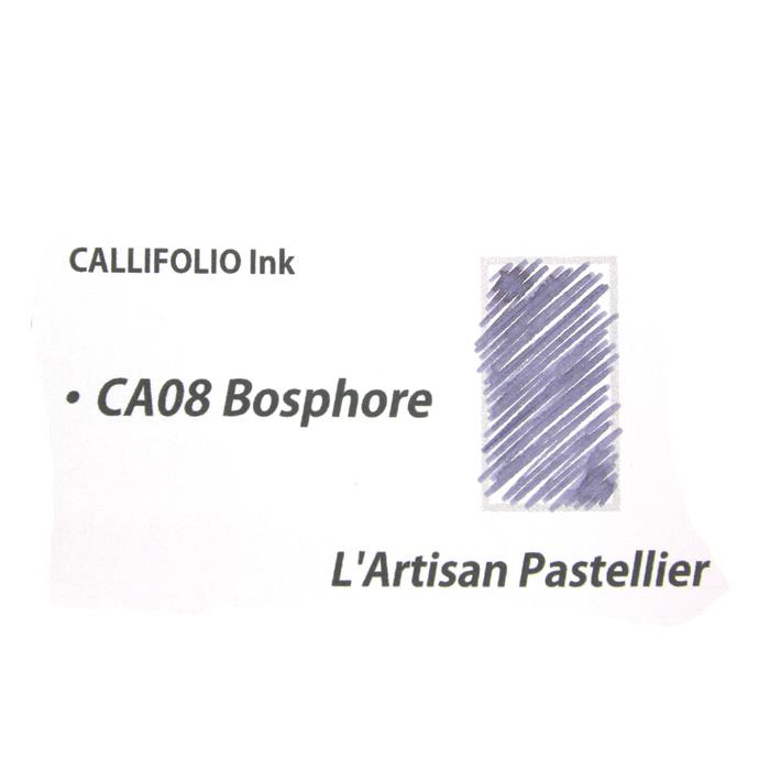 【万年筆 インク】 L'Artisan Pastellier ラルティザン パストリエ ボトルインク カリフォリオインク ボスフォール 35ml 【正規品】 kingdomnote-10098639 キングダムノート楽天市場店 サンプル画像2