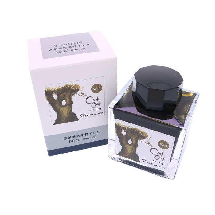 【万年筆 インク】 SAILOR セーラー ボトルインク キングダムノート別注 世界緑紀行 地中海 コルク樫 角瓶 50ml【正規品】 kingdomnote-10102187 キングダムノート楽天市場店 サンプル画像3