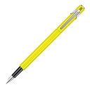 CARAN d'ACHE カランダッシュ 万年筆 849 蛍光イエロー 【正規品】