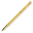 CARAN d'ACHE カランダッシュ ローラーボール エクリドール シェブロン ゴールド 【正規品】【メーカー取寄せ品】【smtb-f】