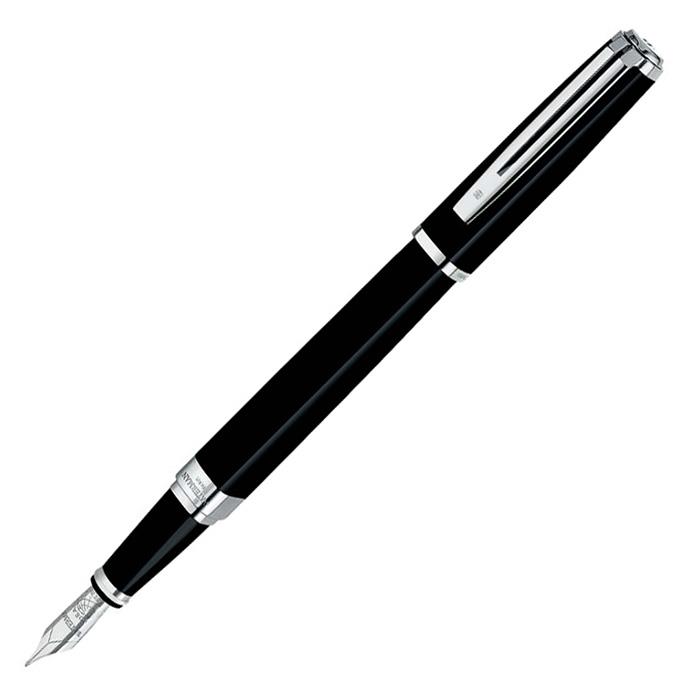 ウォーターマン 万年筆 WATERMAN ウォーターマン 万年筆 エクセプション・スリム ブラック ラッカーST 【正規品】【smtb-f】