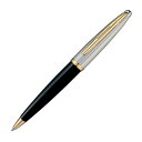 WATERMAN ウォーターマン ボールペン カレン・デラックス ブラック&シルバーGT 【正規品】【メーカー取寄せ品】【smtb-f】